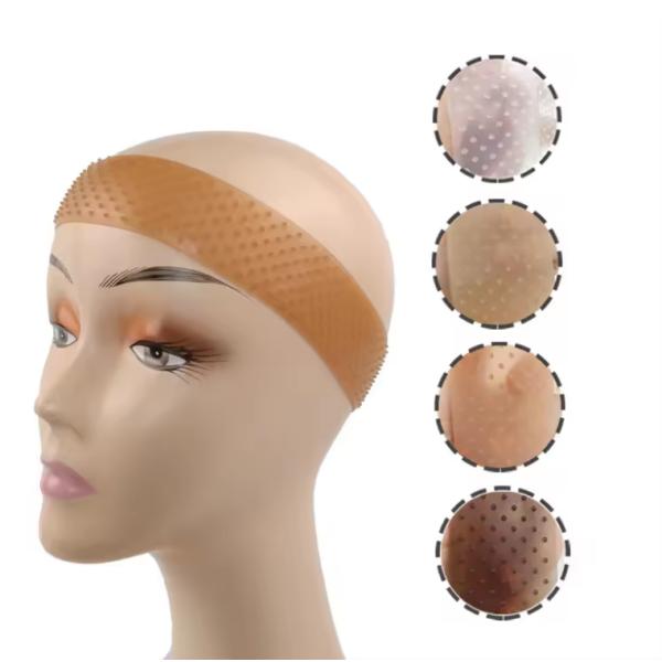 Adjustable Silicone Wig Grip Headband for Non Slip Fixing of Transparent Hair Wigs