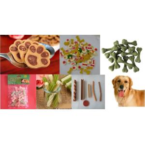 Food Grade Dog Food Extruder Dental Care Snacks Extruding Line