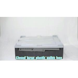 Quality Custom size high quality foldable transportation plastic pallet box warehouse folding pallet box for sale