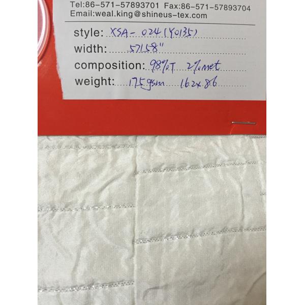 Buy Jacquard woven fabric with metallic at wholesale prices