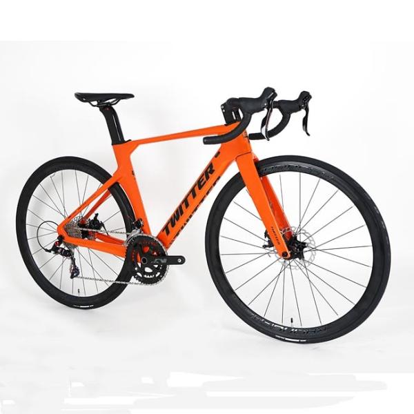 TWITTER factory carbon fiber road bike R10 22 speed disc brake 700c 25c