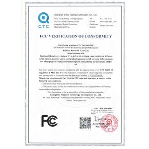 Guangzhou Weipuna Technology Development Co., Ltd. Certifications
