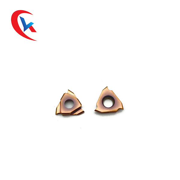 TGF32R200-R0.75 Customized Slot Width 3 Cutting Edges PVD Coating Left Hand Knife Carbide Grooving Inserts
