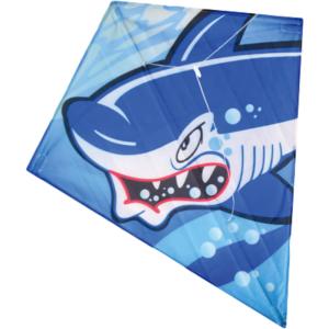 China Shark Shape Stackable Children Flying Kites With Coated Polyester on sale