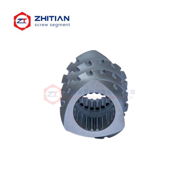 High Wear-Resistant W6Mo5Cr4V2 Twin Screw Extruder Screw Element with 38CrMoAlA