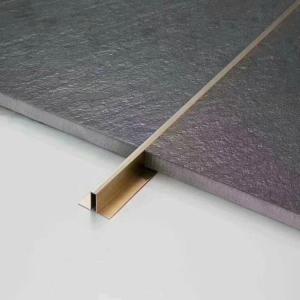 Rose Gold Black Silver Outside Corner Protection Profiles For Wall Corner Covers 304/316  Stainless Steel Tile Trims