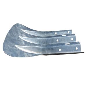 Quality Galvanized Fish Tail Terminal End for Traffic Barriers ISO Certified and Powder Coated for sale