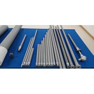 1200 Degree Cast Iron Thermocouple Protection Tube One End Closed