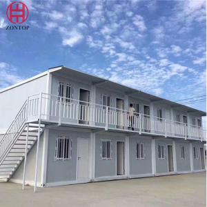 Zontop Modern Luxury  Easy Assemble Steel Manufactured Prefabricated Resort  2 Story Prefab Modular House
