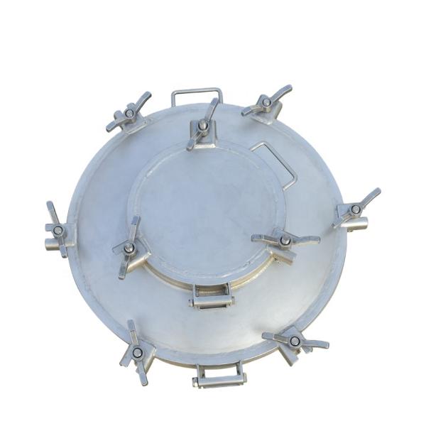 304 Stainless Steel Quick Opening Manhole Covers for Chemical Vehicles Manufactured by Professional Suppliers