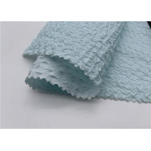 Recycled 380T Nylon Wrinkle Down Jacket Fabric Double Layer