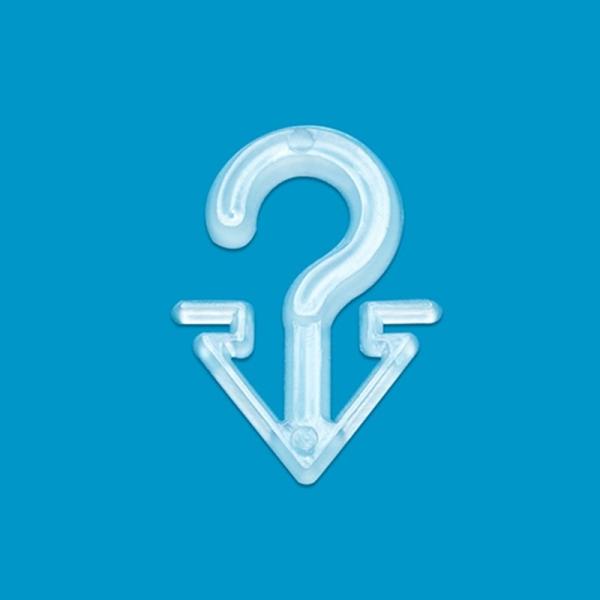 Buy Plastic Sock Hook Stocking Hanger , V Shape Black Plastic Hooks at wholesale prices