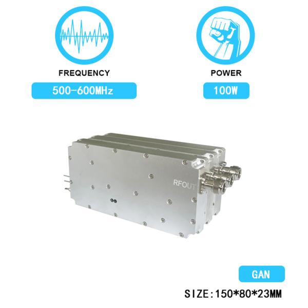 100W 500-600MHz Customized RF Power Amplifier Module Jamming PA GaN Drone Fpv C
