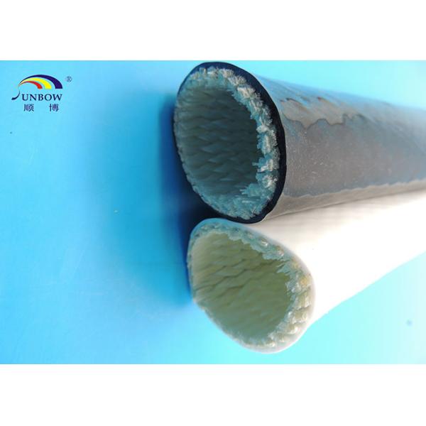 Silicone Coated Fibreglass Fire Protective Fire Sleeving High Temperature