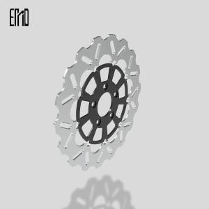 INCA-BD5 Round Silver Brake Disc Assembly Motorcycle Floating Disc