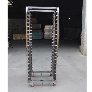 China Customized 20layer 1.8m SGS Stainless Steel Rack Trolley on sale