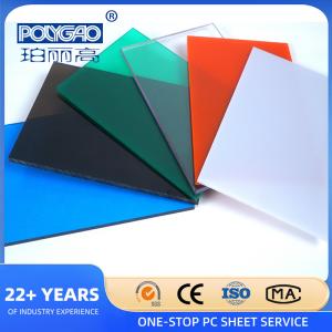 PC board clear greenhouse roof 3mm 4mm 6mm 8mm 12mm Clear Compact Solid