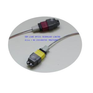 24 Fibers OM3 OM4 RoHS MPO MTP Cable 24 Core Multimode Strands