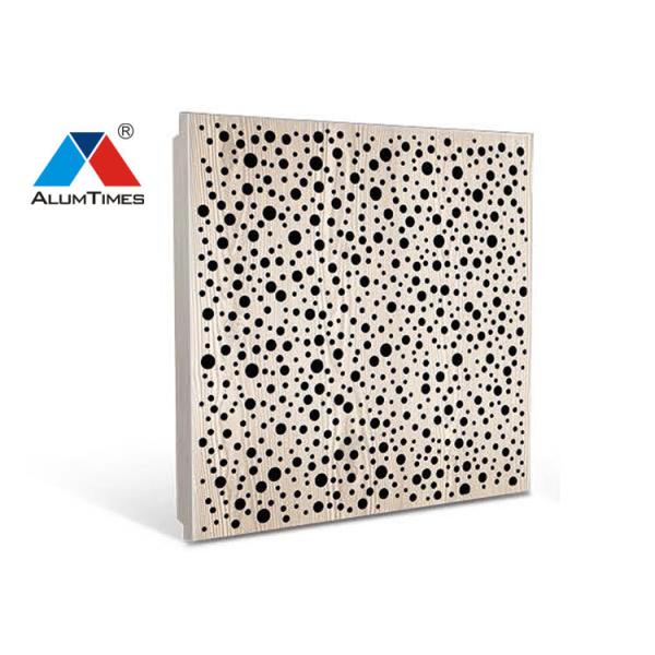 Buy Customizable Aluminium Perforated Ceiling , Perforated Acoustic Panels Dia 3.0mm at wholesale prices