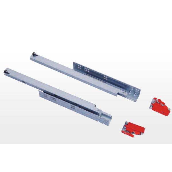 3 Fold Concealed Full Extension Drawer Slides , Furniture Drawer Slides Soft