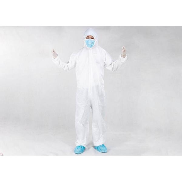 Buy Disposable Nonwoven Protective Scrub Suits PPE Safety Clothing at wholesale prices