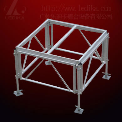 Buy All Terrain Portable Aluminum Stage Simple Assemble Stage Adjustable at wholesale prices