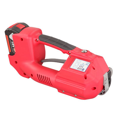 Hand Plastic PP PET Strapping Machine Battery Powered Semi Automatic For Pallet