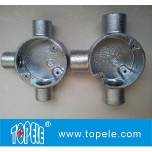 China Electrical Pipe BS4568  Iron Circular Junction Box on sale