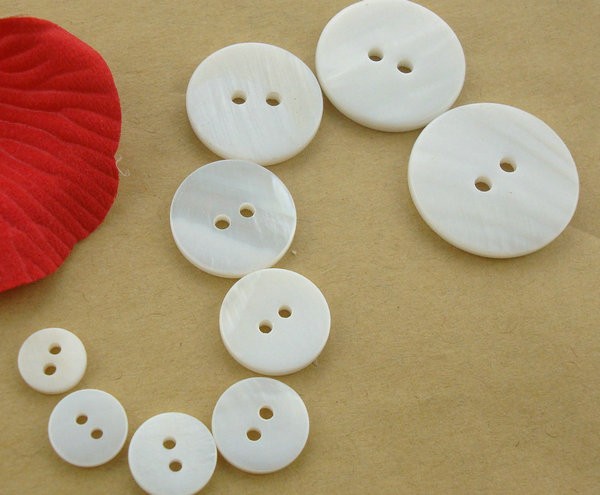 china factory round Eco friendly nature shell button 14L-54L coconut button