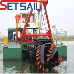 8 Inch Cutter Suction Dredger for River Sand Powered by Cumins 230kw Main Engine
