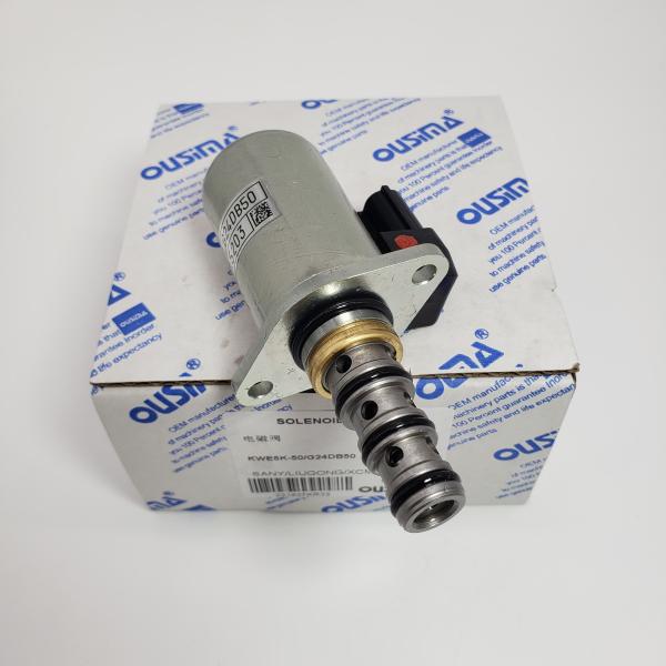 KWE5K-50 G24DB50 Excavator Solenoid Valve For XCMG