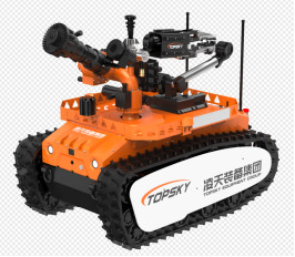 Compact Versatile Fire Rescue Reconnaissance Robot For Critical Missions