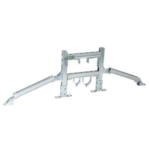 Fireproof Silver Aluminum Seismic Bracing System Protection Bracket