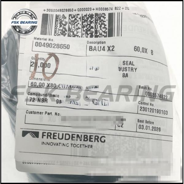 Premium Quality BAU4X2 Mechanical Seal 60X80X8 mm Metric Size