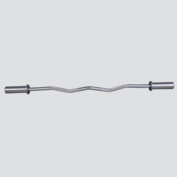 Buy 1.2m Electroplated Free Weight Exercise Equipment Curl Barbell Bar at wholesale prices