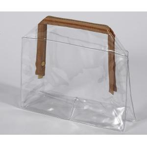 Frosted Makeup Cosmetic Bag Cloth Packaging With Slider Zip-Lock