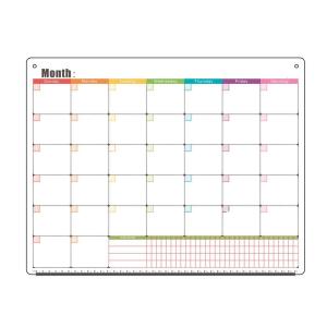 Extra Thick Monthly Magnetic Fridge Calendar Dry Erase Target OEM