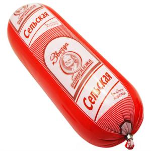 Red sausage packaging plastic casings General custom logo printing plastic