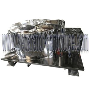 PPTD Ex Proof Basket Centrifuge Machine , Manual Top Discharge Centrifuge