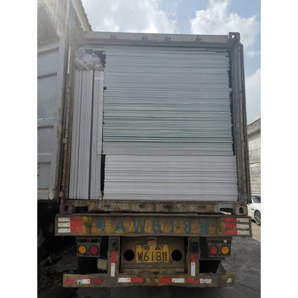 2.1m*5.8m colorful 3mm to 20mm PC Hollow Sheet SGS Certified and Environmentally Friendly