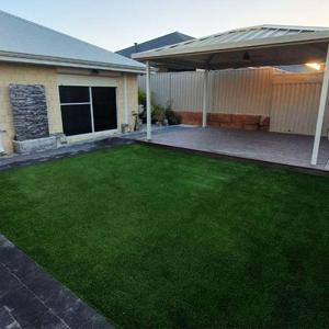 Environmental Protection 40mm C Shape Landscape Green Artificial Fake Turf With