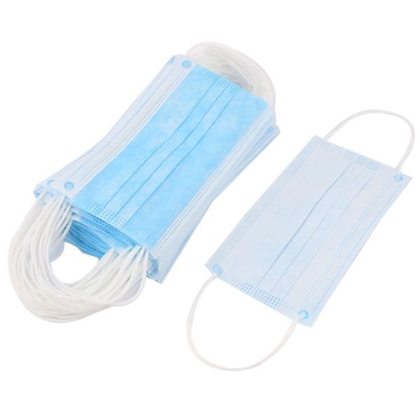 Buy Flexible Disposable Surgical Mask Anti Virus With Adjustable Aluminum Nosepiece at wholesale prices