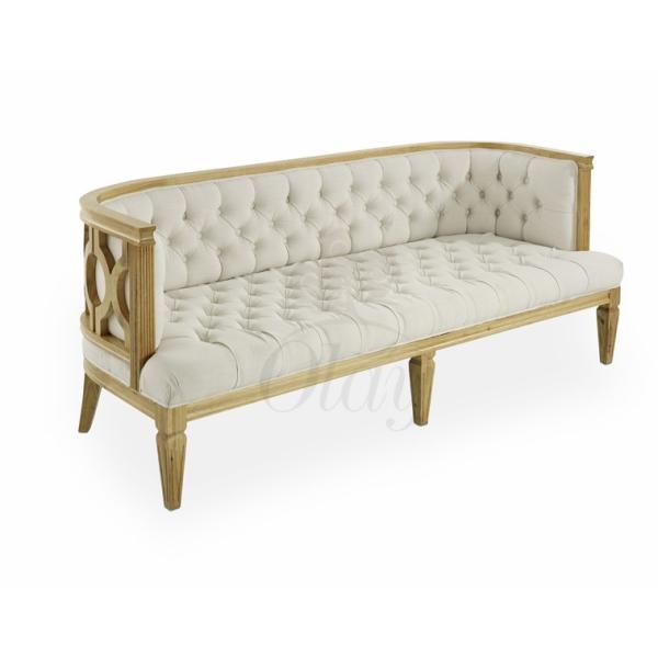 HOT SELL solid Wood Frame Upholstered Wedding desig and partyEvent Sofas
