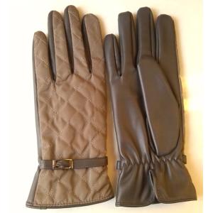Quality Lady dress gloves, OL style, PU gloves for sale