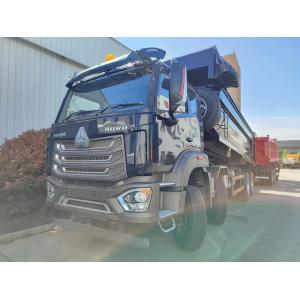 China LHD 8×4 10wheels HOWO Tipper Dump Truck High Horsepower 371HP on sale