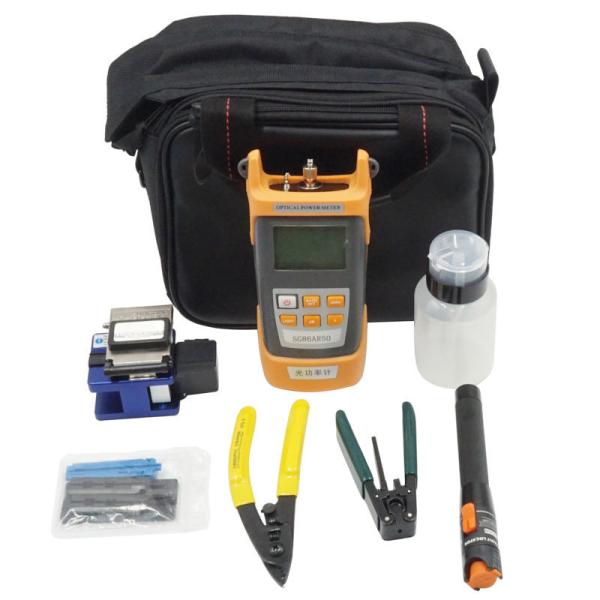 Buy 12pcs FTTH Fiber Optic Tools Kit Stainless Steel Material Multifunctional at wholesale prices