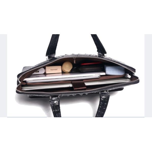 Genunie Leather Laptop Briefacse Messenger Bag For Men BRB07