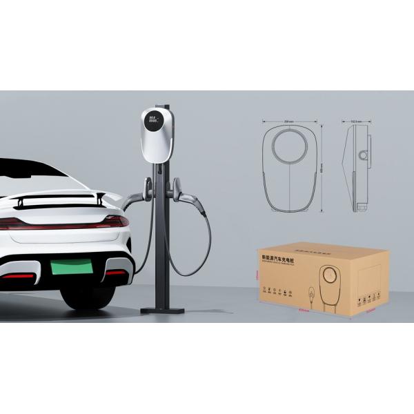 Buy 7KW 11KW 21KW Smart ev charging pile WiFi Bluetooth Communication at wholesale prices