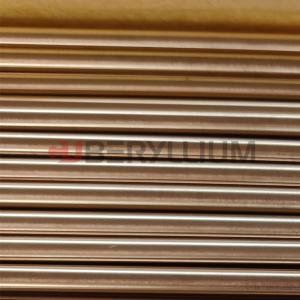 High Conductivity CuBePb Beryllium Bronze Copper Rod With Medium Strength