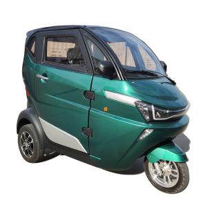 Intelligent Charger Electric Tricycles Closed Body Passenger For Adults